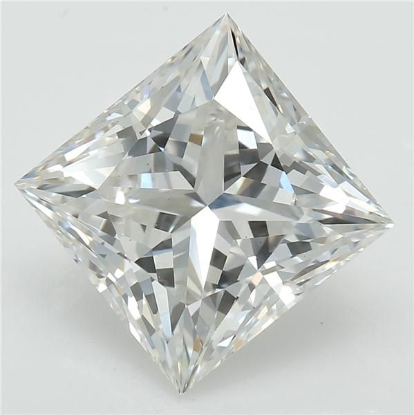 2.82 ct. princess Lab Grown Diamond front image
