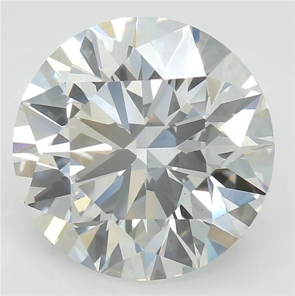 2.74 ct. round Lab Grown Diamond front image