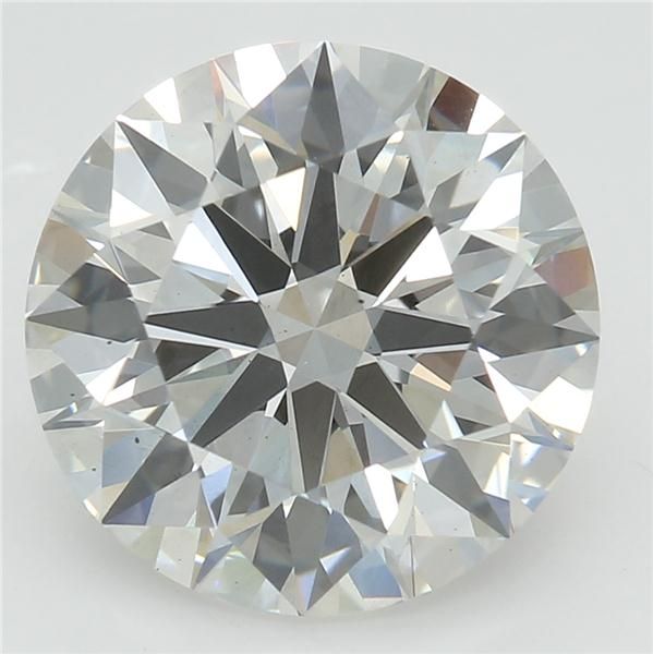 2.60 ct. round Lab Grown Diamond front image