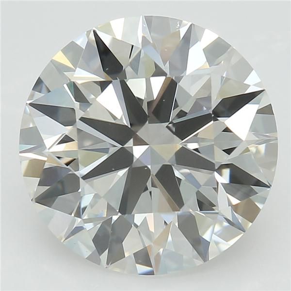 2.60 ct. round Lab Grown Diamond front image