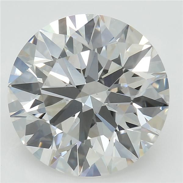 2.81 ct. round Lab Grown Diamond front image