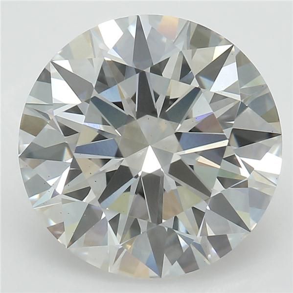 2.60 ct. round Lab Grown Diamond front image