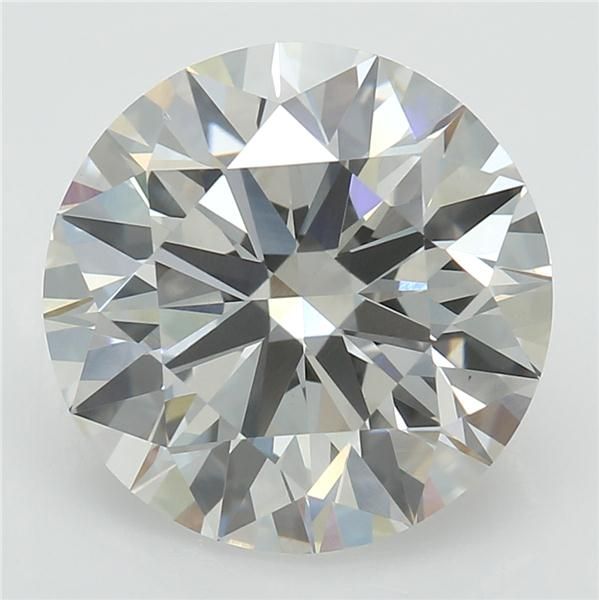 2.54 ct. round Lab Grown Diamond front image