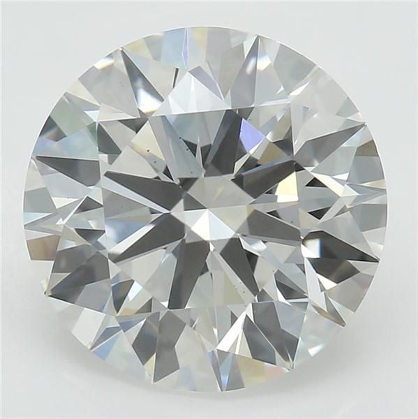 2.67 ct. round Lab Grown Diamond front image