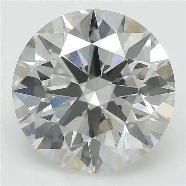 2.60 ct. round Lab Grown Diamond front image