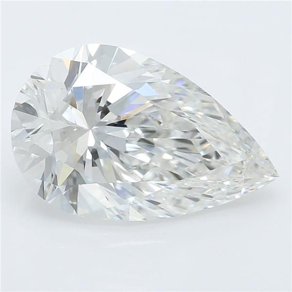 2.10 ct. pear Lab Grown Diamond front image