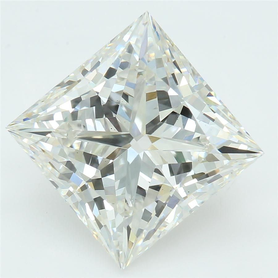 4.20 ct. princess Lab Grown Diamond front image