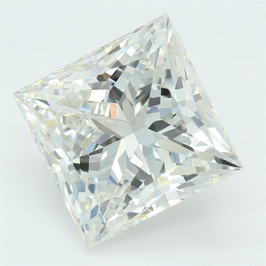 4.18 ct. princess Lab Grown Diamond front image