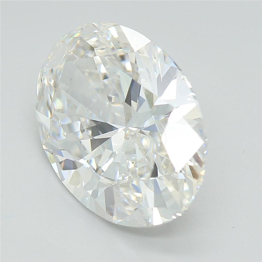 3.72 ct. oval Lab Grown Diamond front image