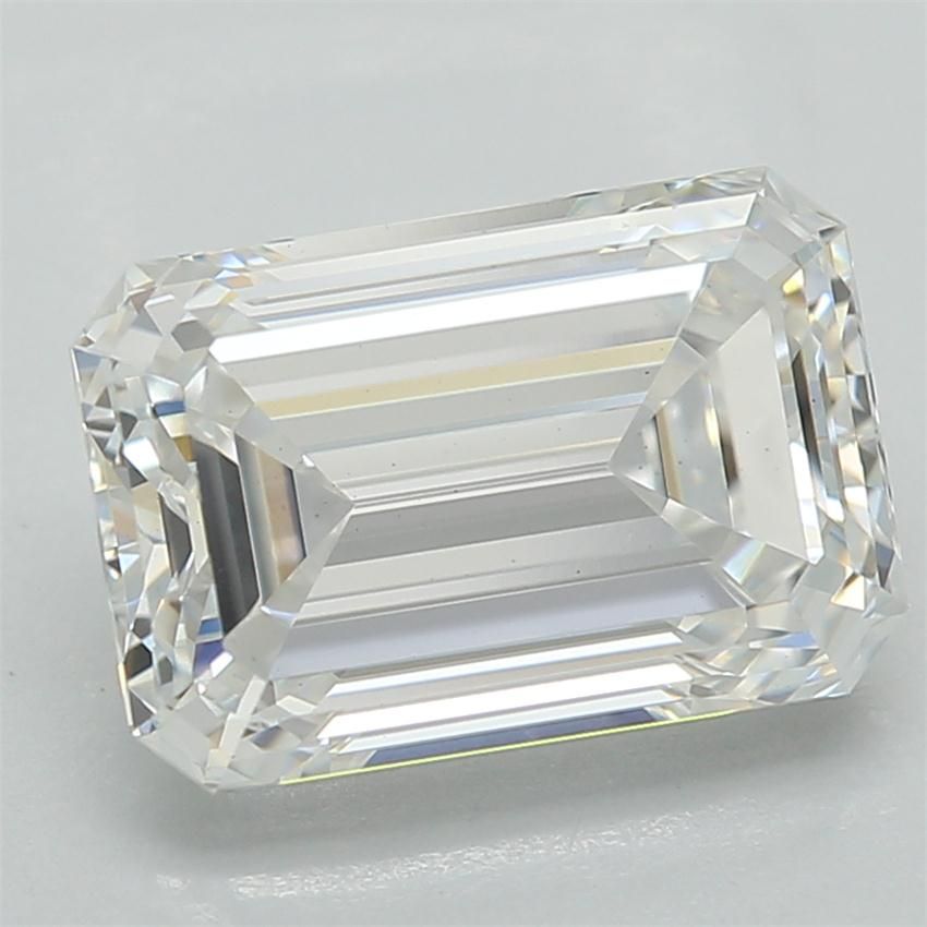 Diamant Émeraude 1.55 ct - Couleur F - Pureté VS1