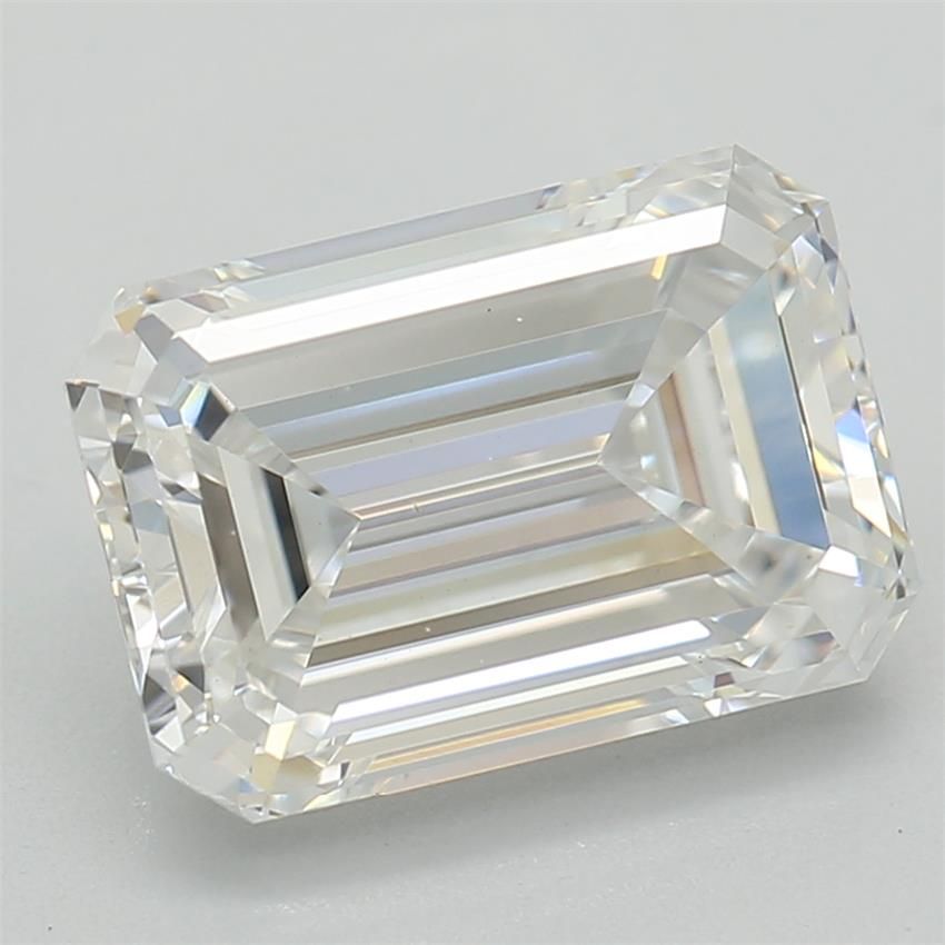 Diamant Émeraude 1.58 ct - Couleur F - Pureté VS1