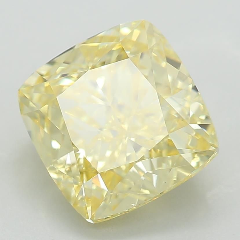 1.68 CT Fancy Intense Yellow CUSHION MODIFIED