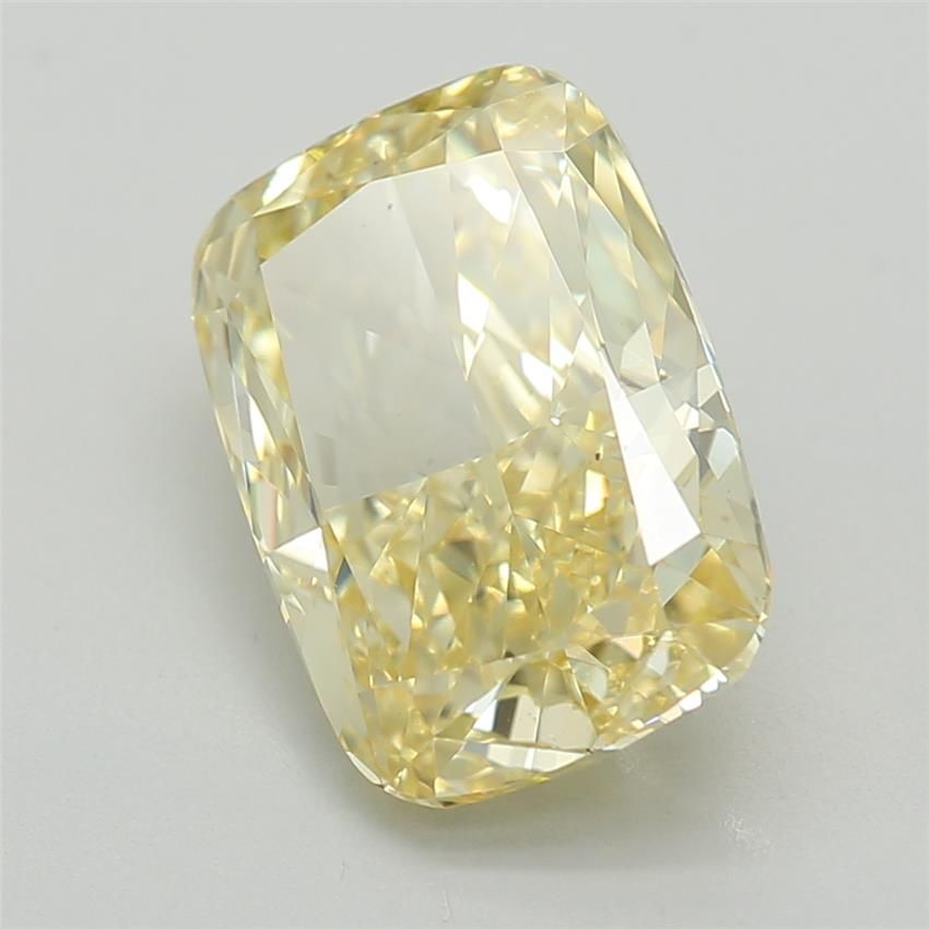 1.72 CT Fancy Vivid Yellow CUSHION BRILLIANT