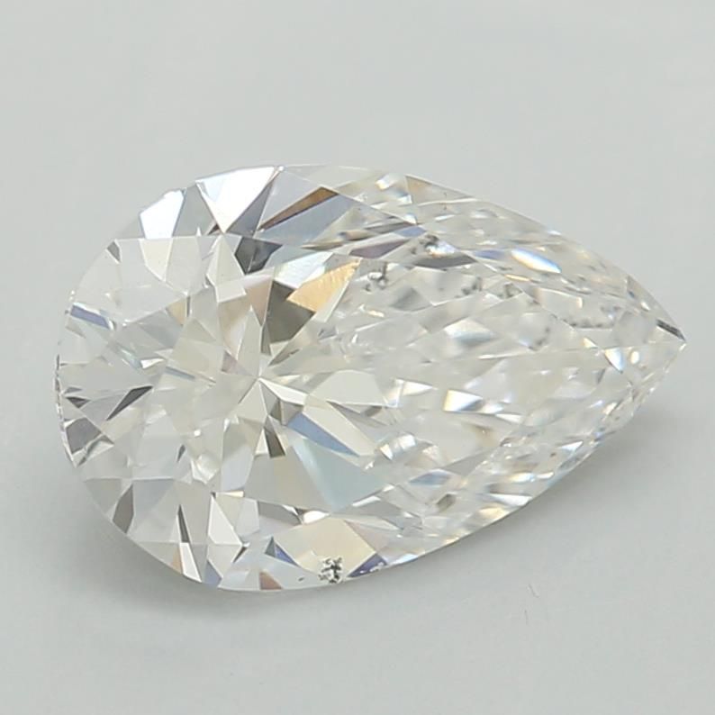0.76 ct lab-grown Pear Diamond