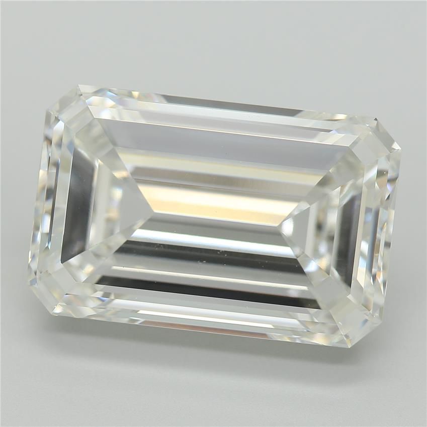 13.08 ct. emerald Lab Grown Diamond front image