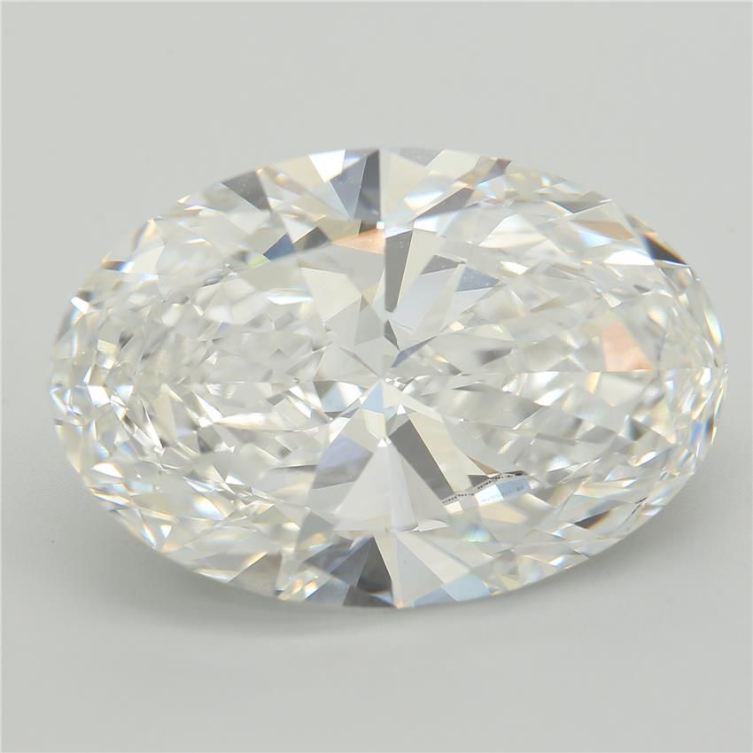 13.58 ct. oval Lab Grown Diamond front image