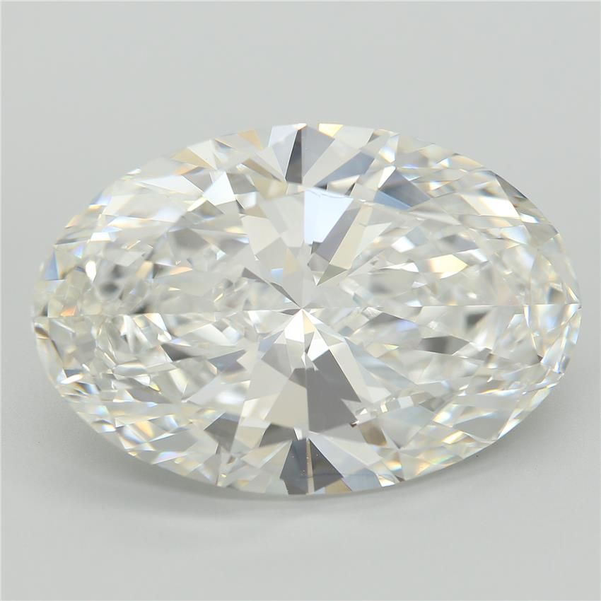 13.06 ct. oval Lab Grown Diamond front image