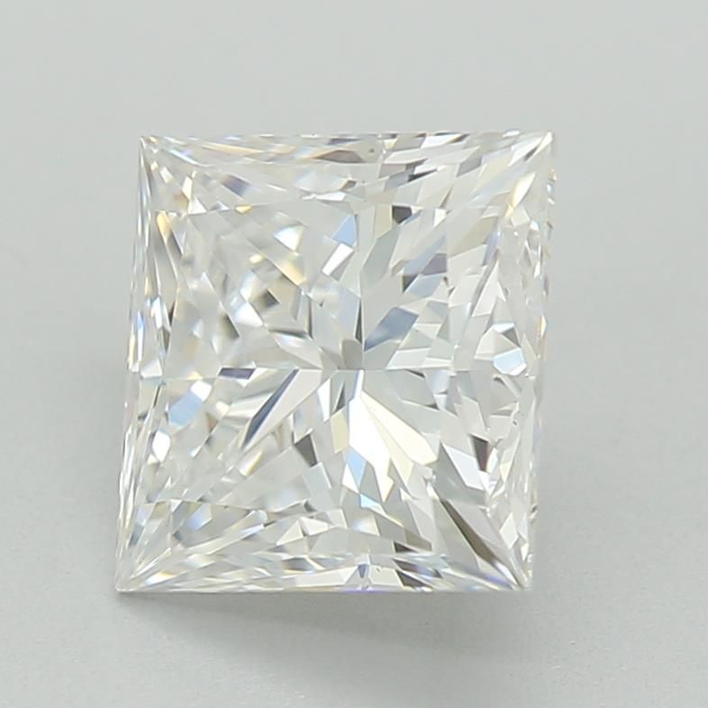 1.04 ct lab-grown Princess Diamond
