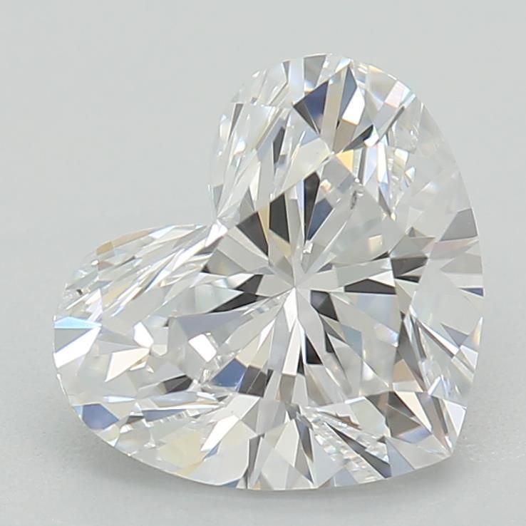 1 ct lab-grown Heart Diamond