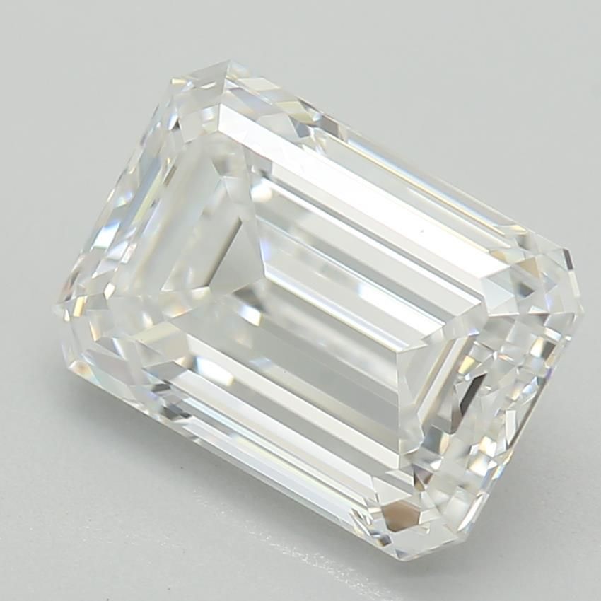 Diamant Émeraude 1.52 ct - Couleur D - Pureté VVS2