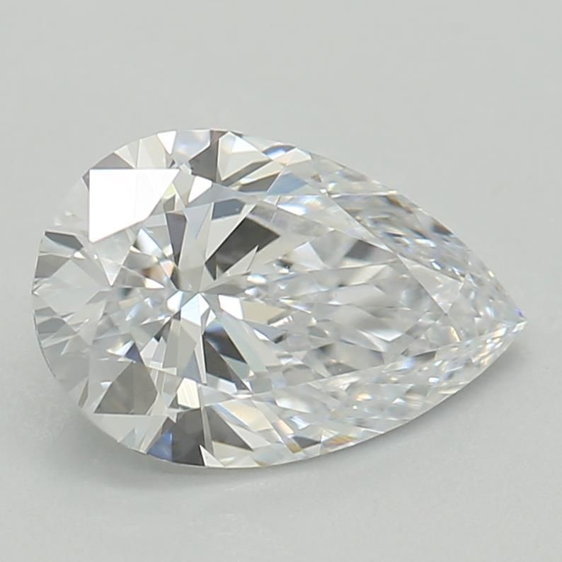 0.72 ct lab-grown Pear Diamond
