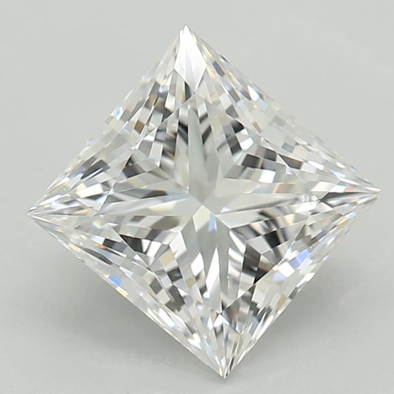 1.02 ct lab-grown Princess Diamond