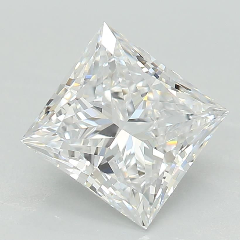 1.01 ct lab-grown Princess Diamond