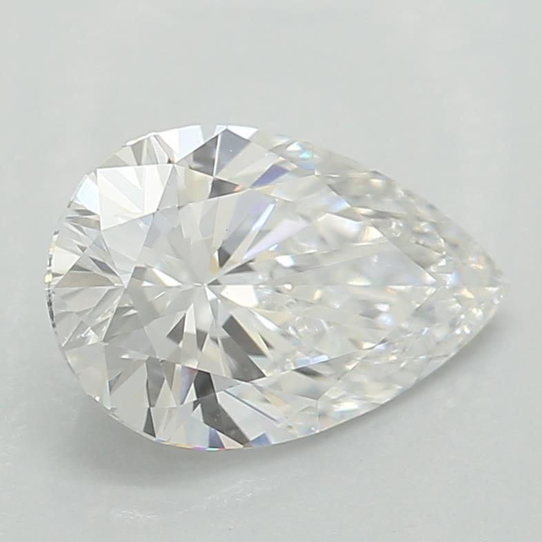 0.74 ct lab-grown Pear Diamond
