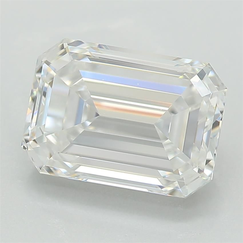 Diamant Émeraude 1.54 ct - Couleur E - Pureté VVS2
