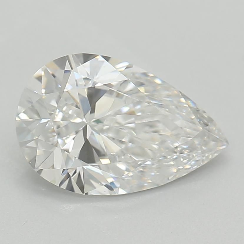 0.74 ct lab-grown Pear Diamond