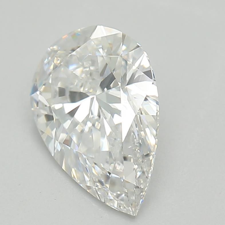 0.7 ct lab-grown Pear Diamond
