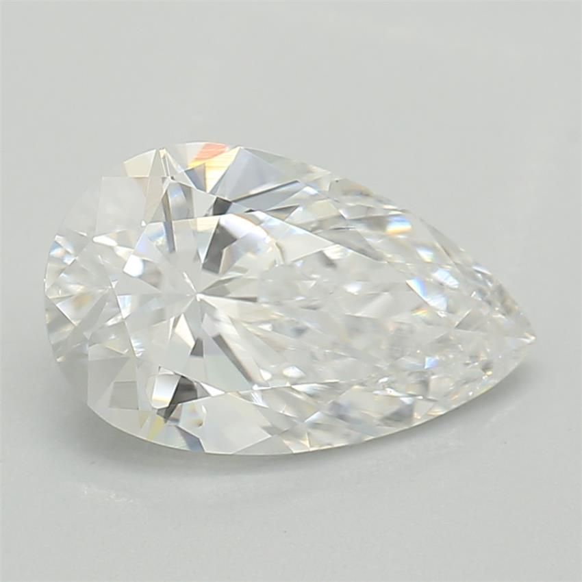 0.76 ct lab-grown Pear Diamond