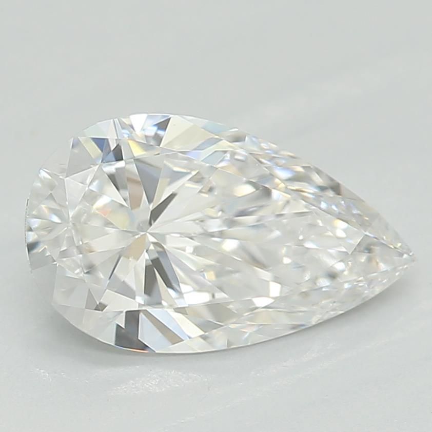 0.73 ct lab-grown Pear Diamond