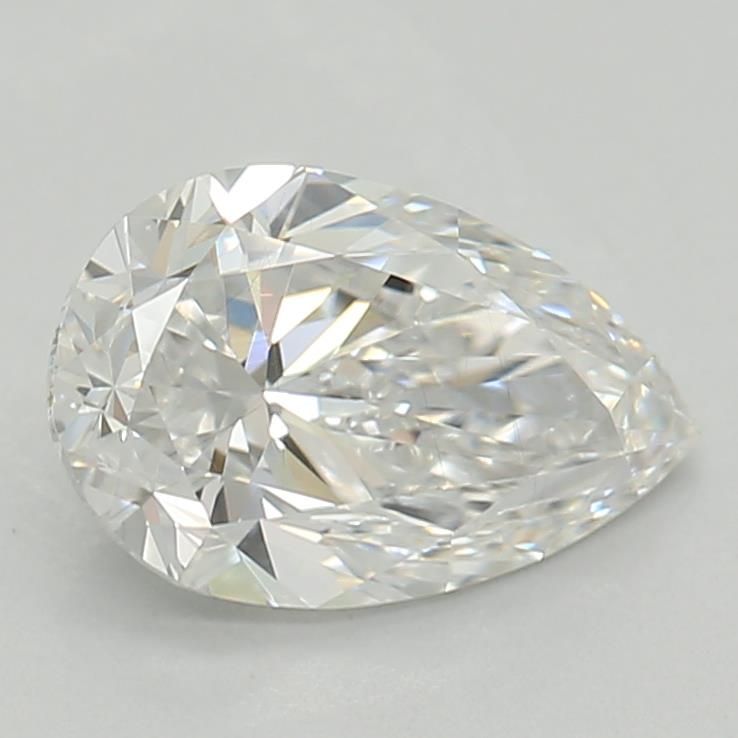 0.68 ct lab-grown Pear Diamond