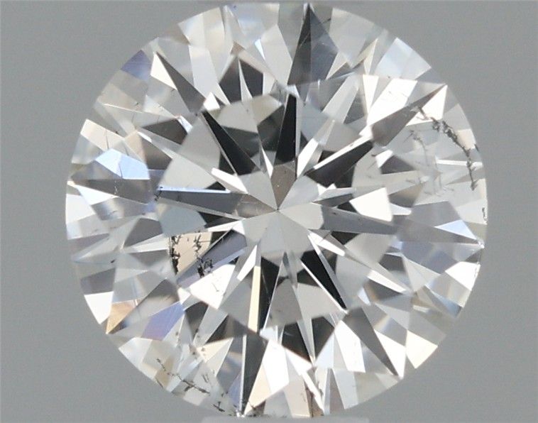 Diamant Rond 0.51 ct - Couleur H - Pureté SI1