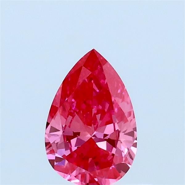 0.41 CT Fancy Vivid Pink PEAR