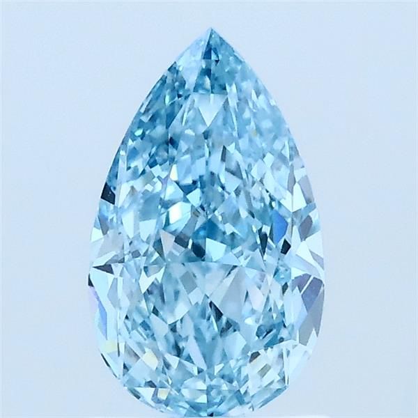 1.06 CT Fancy Vivid Blue PEAR
