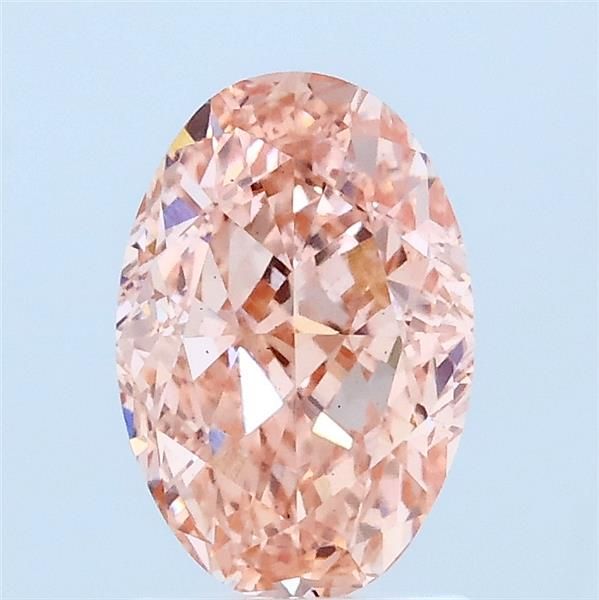 1.53 CT Fancy Vivid Pink OVAL