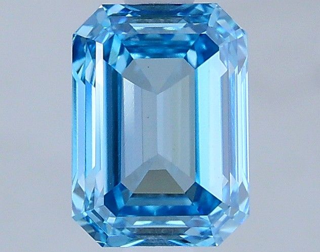 1.06 CT Fancy Vivid Blue EMERALD