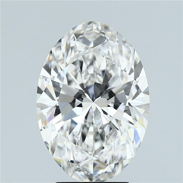 4.08 ct. oval Lab Grown Diamond front image