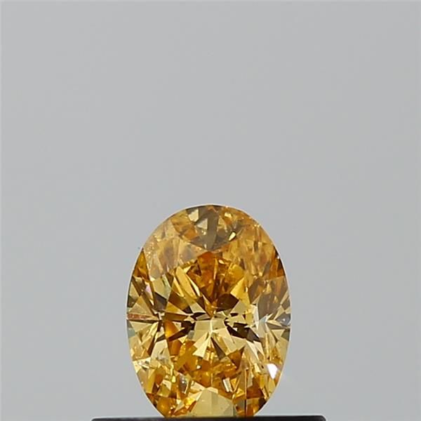 Diament 0.43 ct Fancy Intense Yellow Orange/