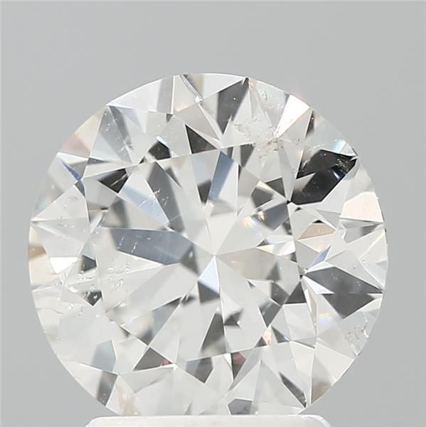 Diamant Rond 2.44 ct - Couleur J - Pureté SI2