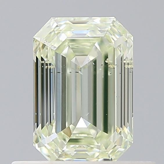 Diament 0.7 ct Light Green Yellow/SI2