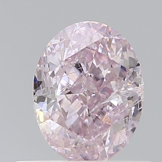 Diament 0.59 ct Fancy Purplish Pink/I2