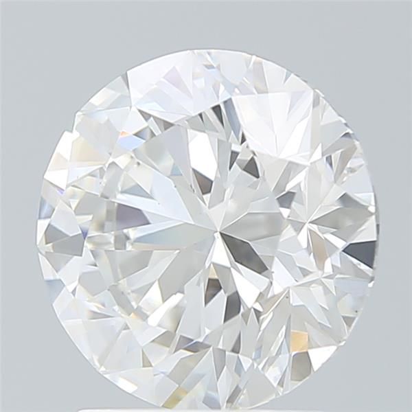 2.43 ct. round Lab Grown Diamond front image