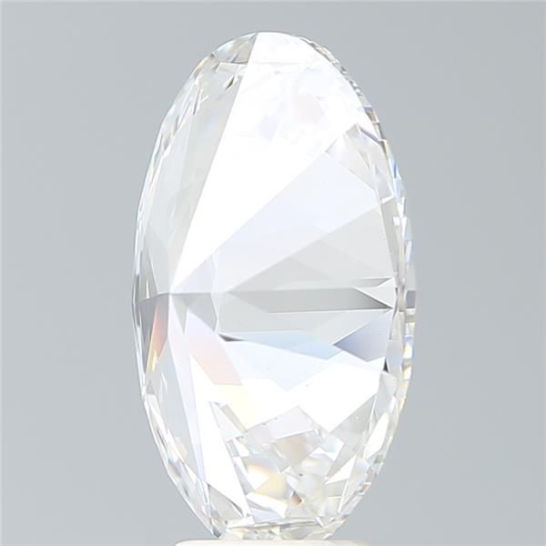 6.60 ct. oval Lab Grown Diamond front image