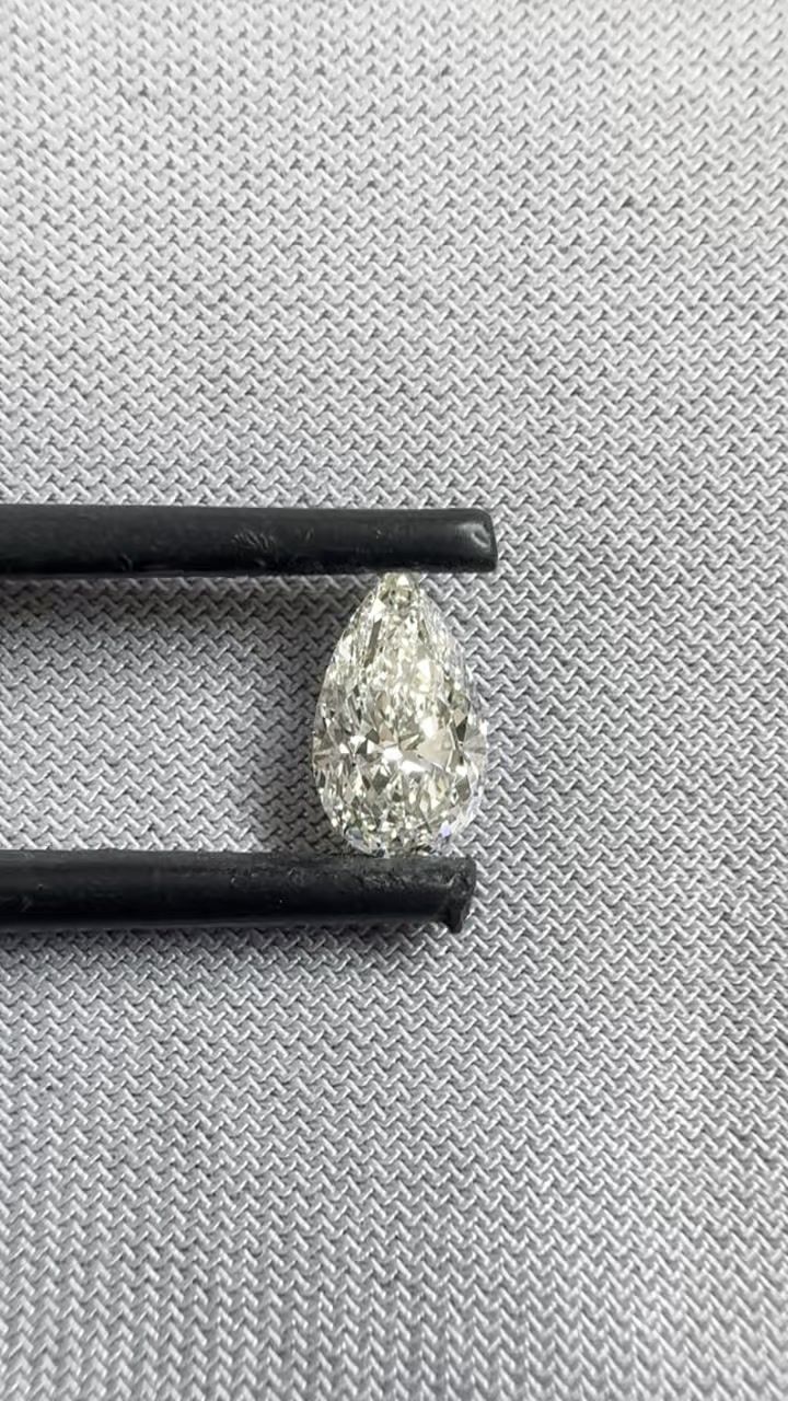 0.83 ct Pear diamond
