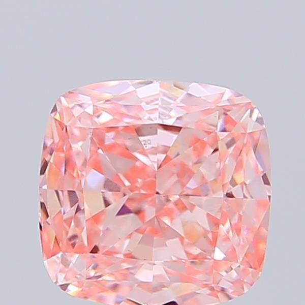 1.02 CT Fancy Intense Pink CUSHION MODIFIED