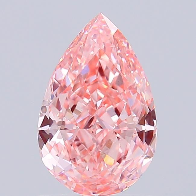 1.61 CT Fancy Vivid Pink PEAR