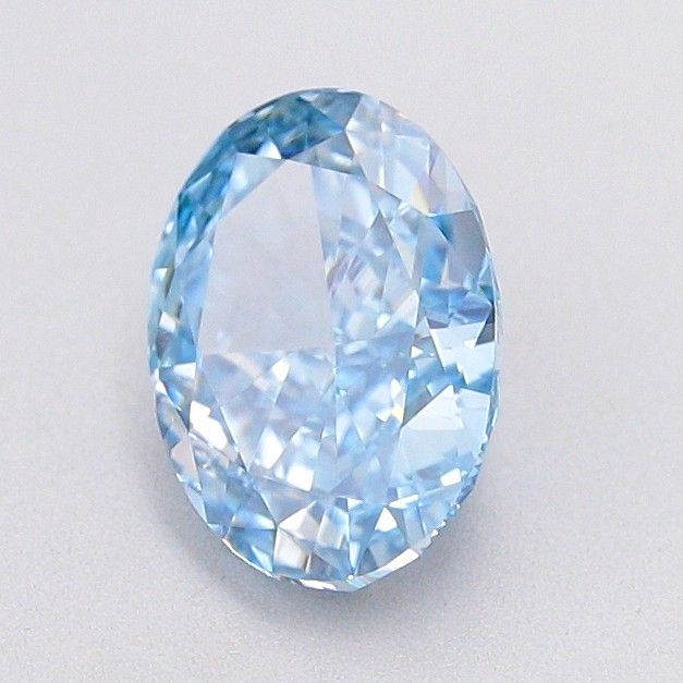 1.07 CT Fancy Vivid Blue OVAL